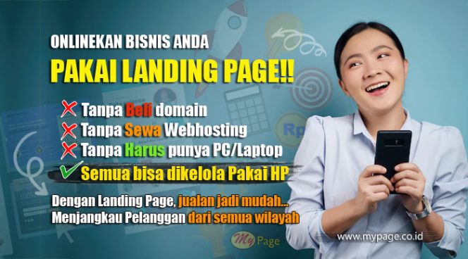 
					Harga Jasa pembuatan Landing Page