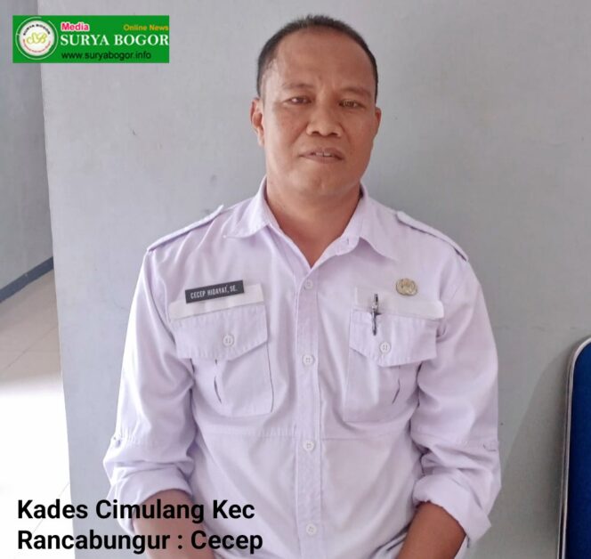 
					Pemdes Cimulang kecamatan Ranca bungur siap Bangun infrastruktur jembatan dan pengaspalan jalan Desa