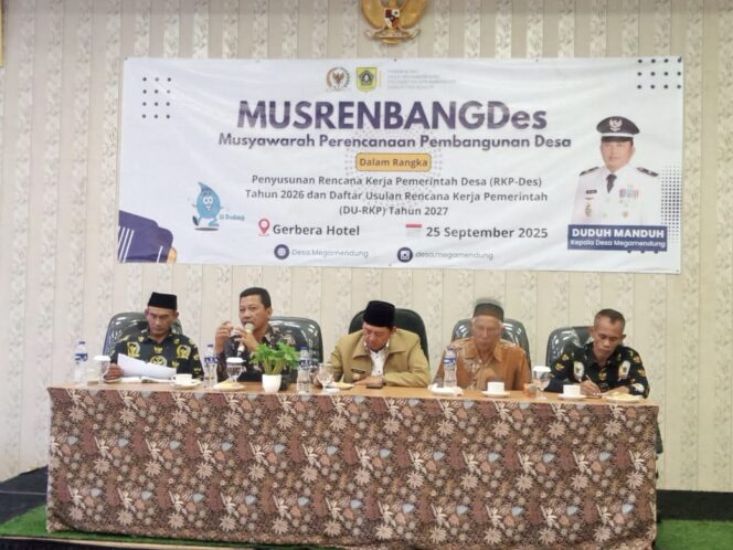 
					Gelar MusrenbangDes RKPDes, Pemdes Megamendung Tetapkan Arah Pembangunan di Tahun 2026