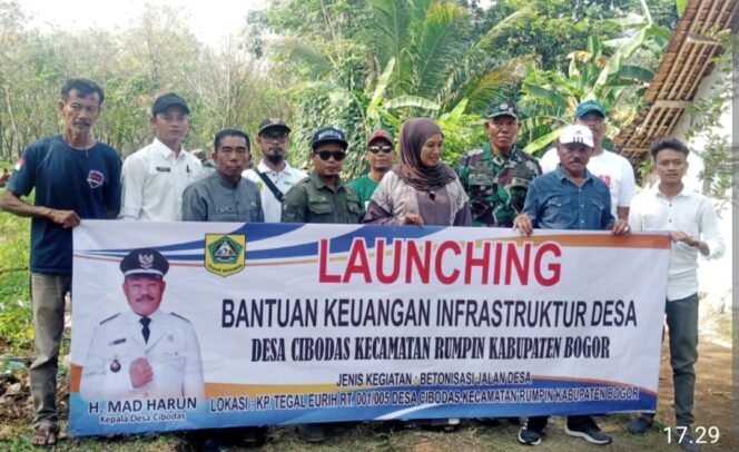 
					Pemdes Cibodas Realisasikan Kegiatan Betonisasi Akses Jalan Kampung Teugal Eurih