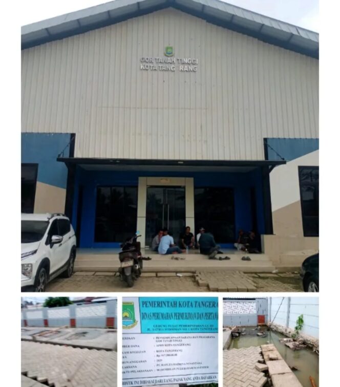 
					Mandor Kabur Proyek Pembangunan GOR Tanah Tinggi Jadi Terbengkalai