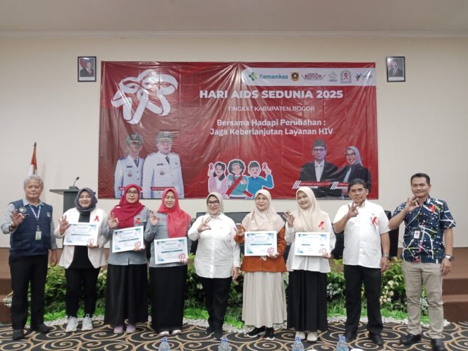 
					Dinas Kesehatan Kabupaten Bogor gelar Hari AIDS sedunia