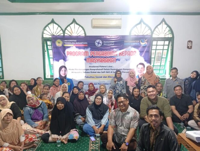 
					Fakultas Sosial dan Ekonomi (FSE) Universitas Teknologi Nusantara melakukan pengabdian masyarakat di Komunitas Kampung Nusa, Bogor, dengan fokus pada pemberdayaan pelaku usaha mikro melalui pendampingan komprehensif