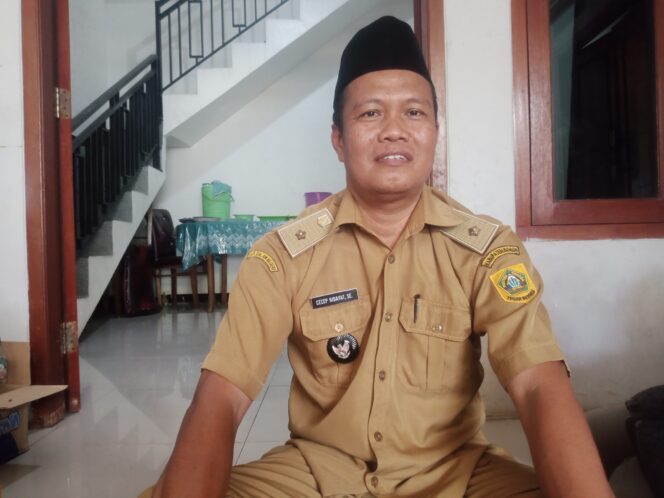 
					Wujudkan kesehatan warganya Pemdes lakukan Donor Darah disela Halal Bihalal