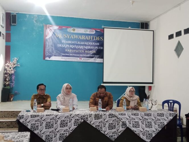 
					Pemdes purwasari Bahas Pembentukan Koperasi “Desa Merah Putih”