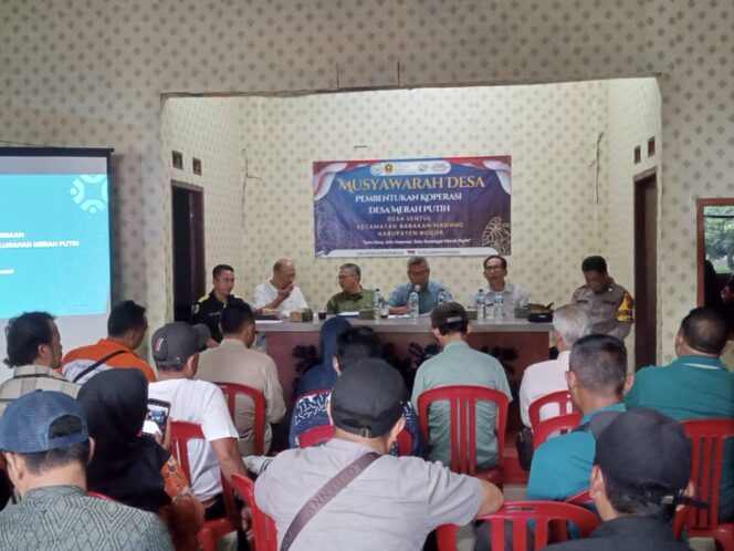 
					Desa Sentul Gelar Musdesus Pembentukan Koperasi Desa Merah Putih