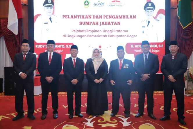 
					7 Pejabat Eselon II Lingkup Pemkab Bogor Resmi Dilantik Bupati Kabupaten Bogor